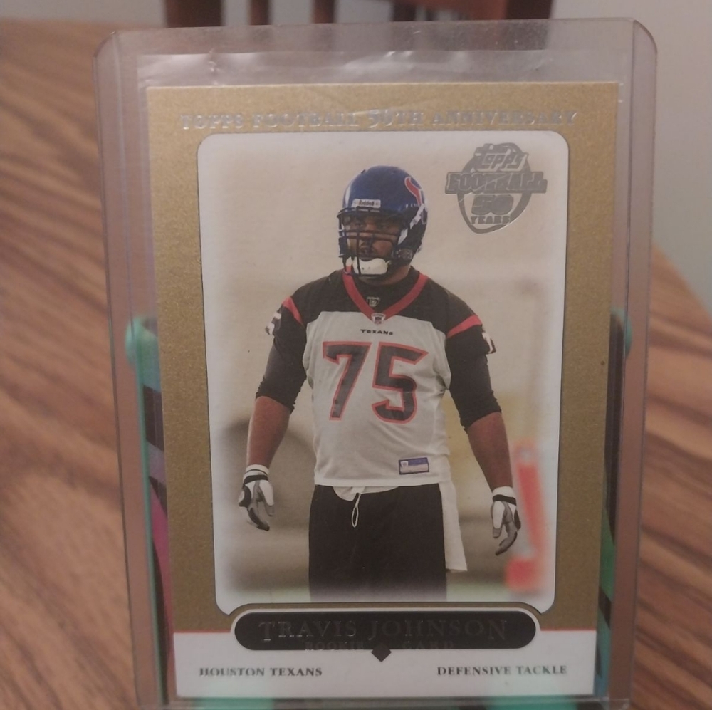 Rare Travis Johnson Rookie card